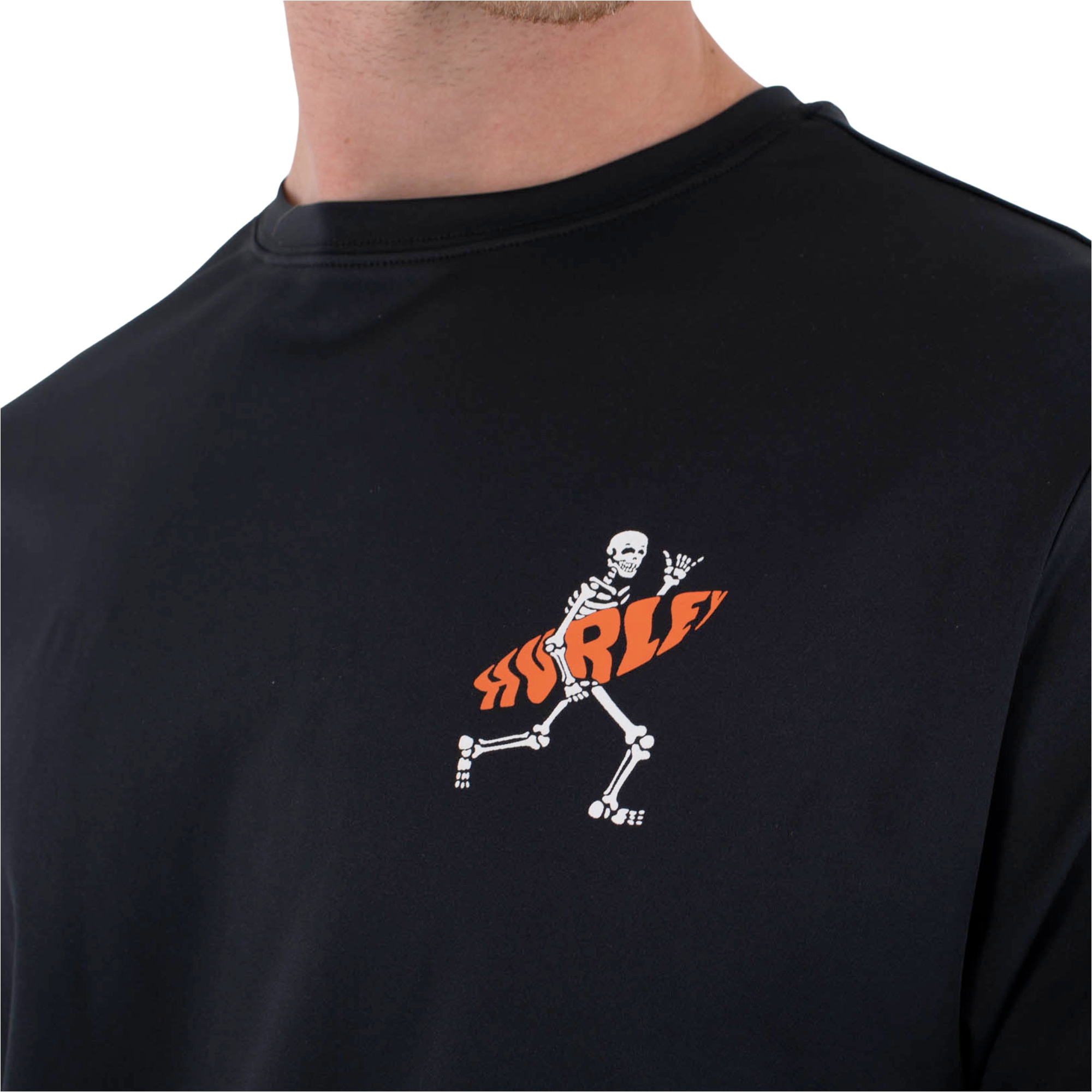 2026 Hurley Männer Reguläre Flamengue-Lycra-Weste Mit Kurzen Ärmeln MLEU00007 - Black
